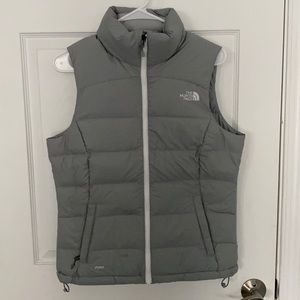 North face small winter vest